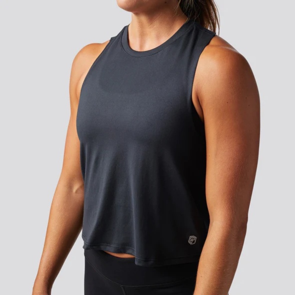 Born Primitive - THE ELEVATE CROP 2.0 (Black)